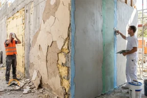 Plastering Smooth Concrete