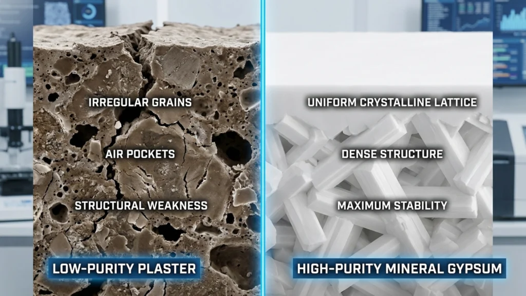 Causes of Wall Cracks: 5 Major Reasons & Prevention Guide 3 The Science of Stability: Why Purity Prevents Cracks