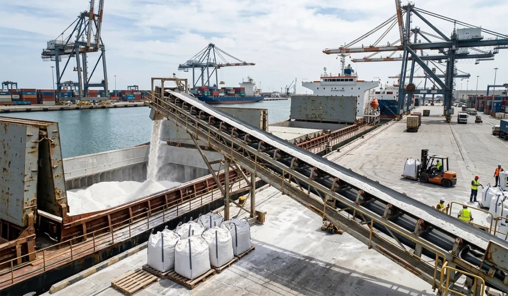 Gypsum Rock Export Specifications: A B2B Sourcing Guide 3 Logistics: Packaging and Bulk Loading